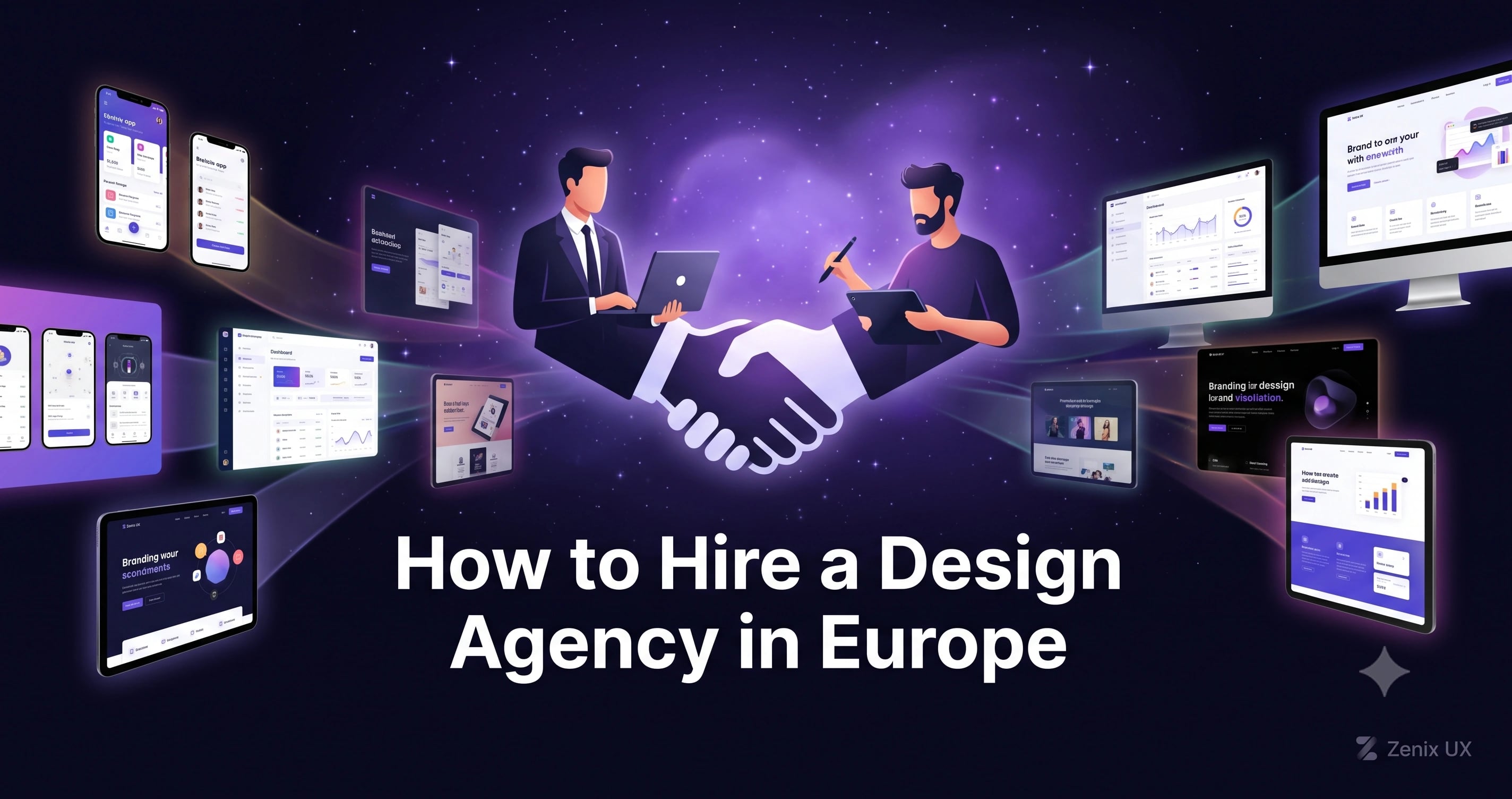 How to Hire a UI/UX Design Agency in Europe: What to Look For — cover