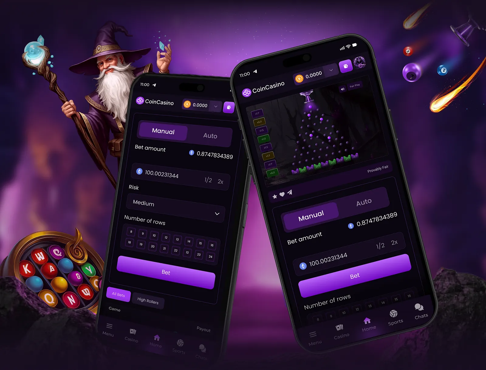 Coin Casino — UI/UX Design by Zenix UX