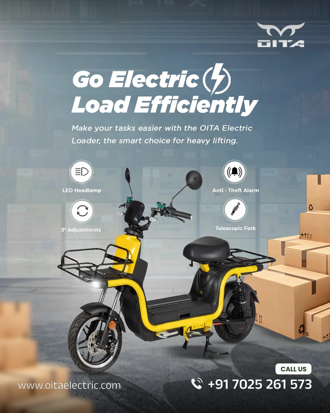 Electric Scooter — Social Media Campaign — UI design screenshot 6