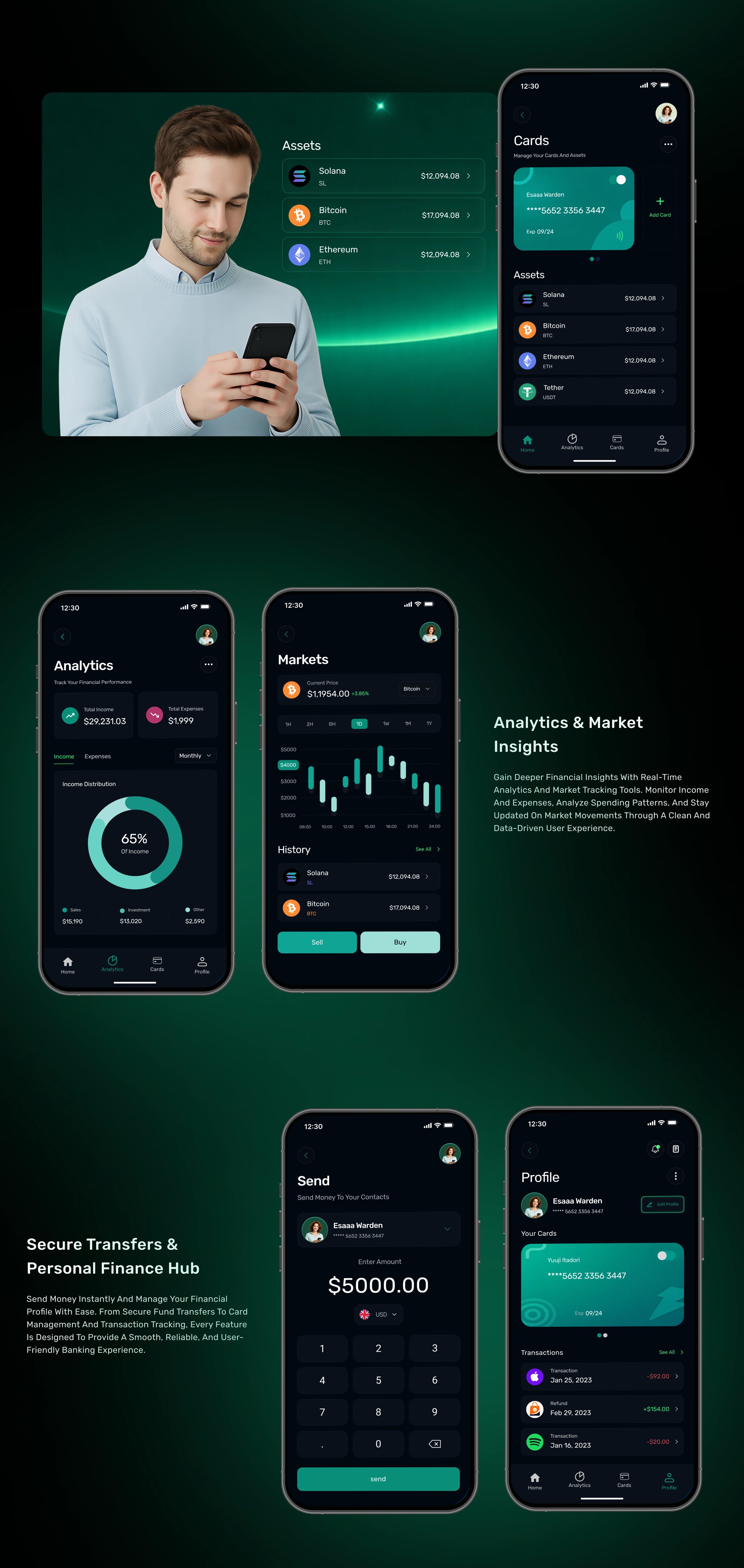 Finova — Financial Services Platform — UI/UX design screen 6