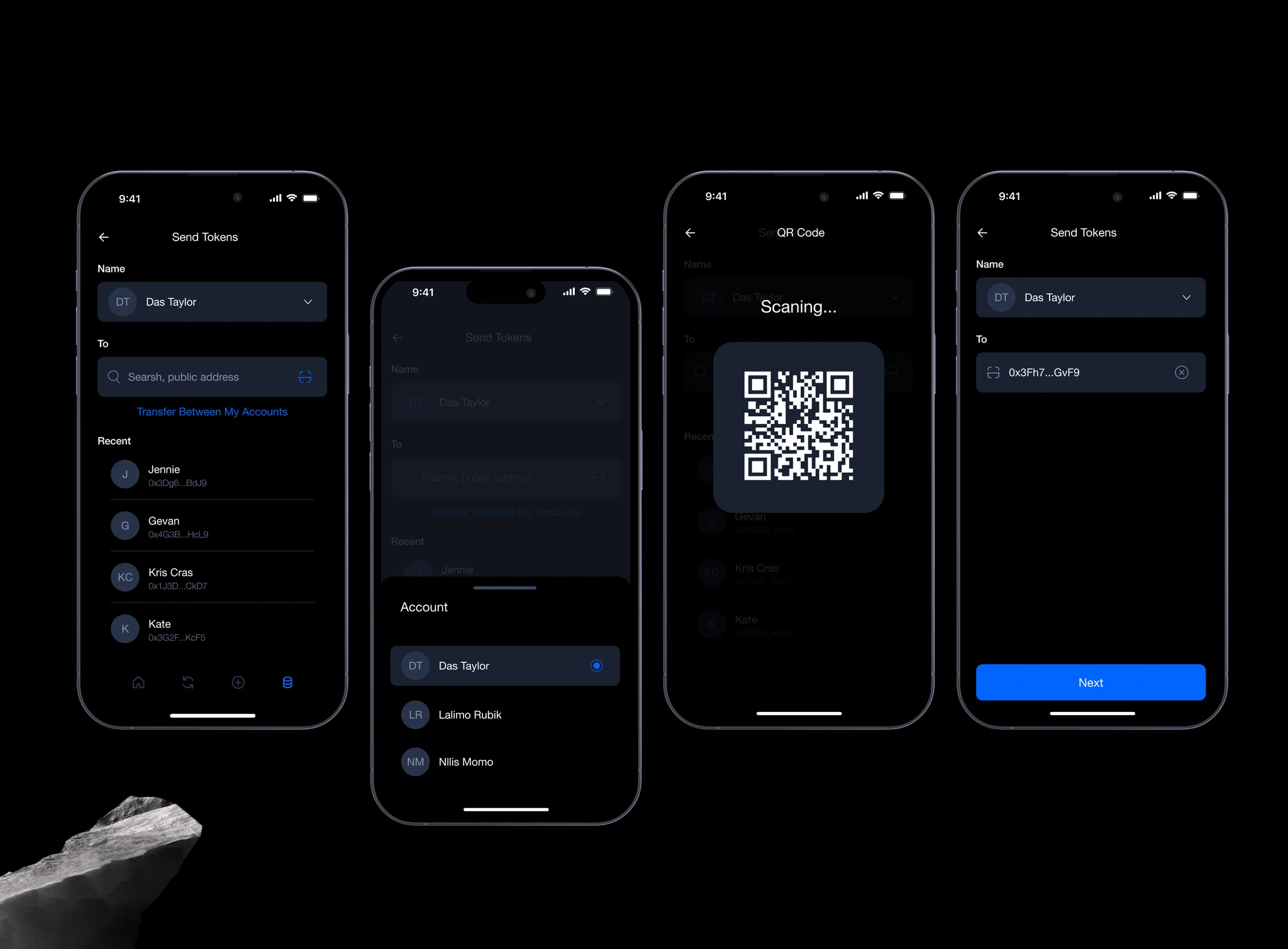 Node Crypto Wallet — UI design screenshot 5