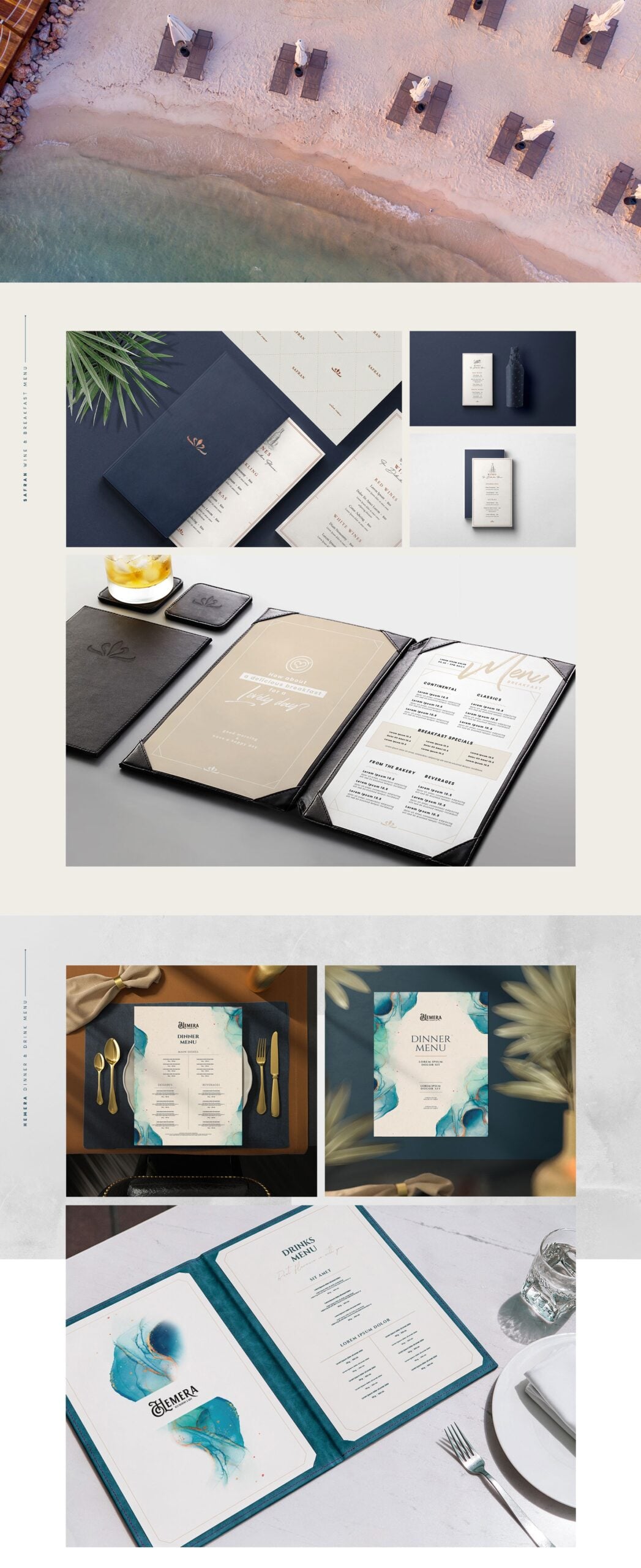 REGES Resort & Spa Çeşme — Branding Concept — Brand Identity by Zenix UX