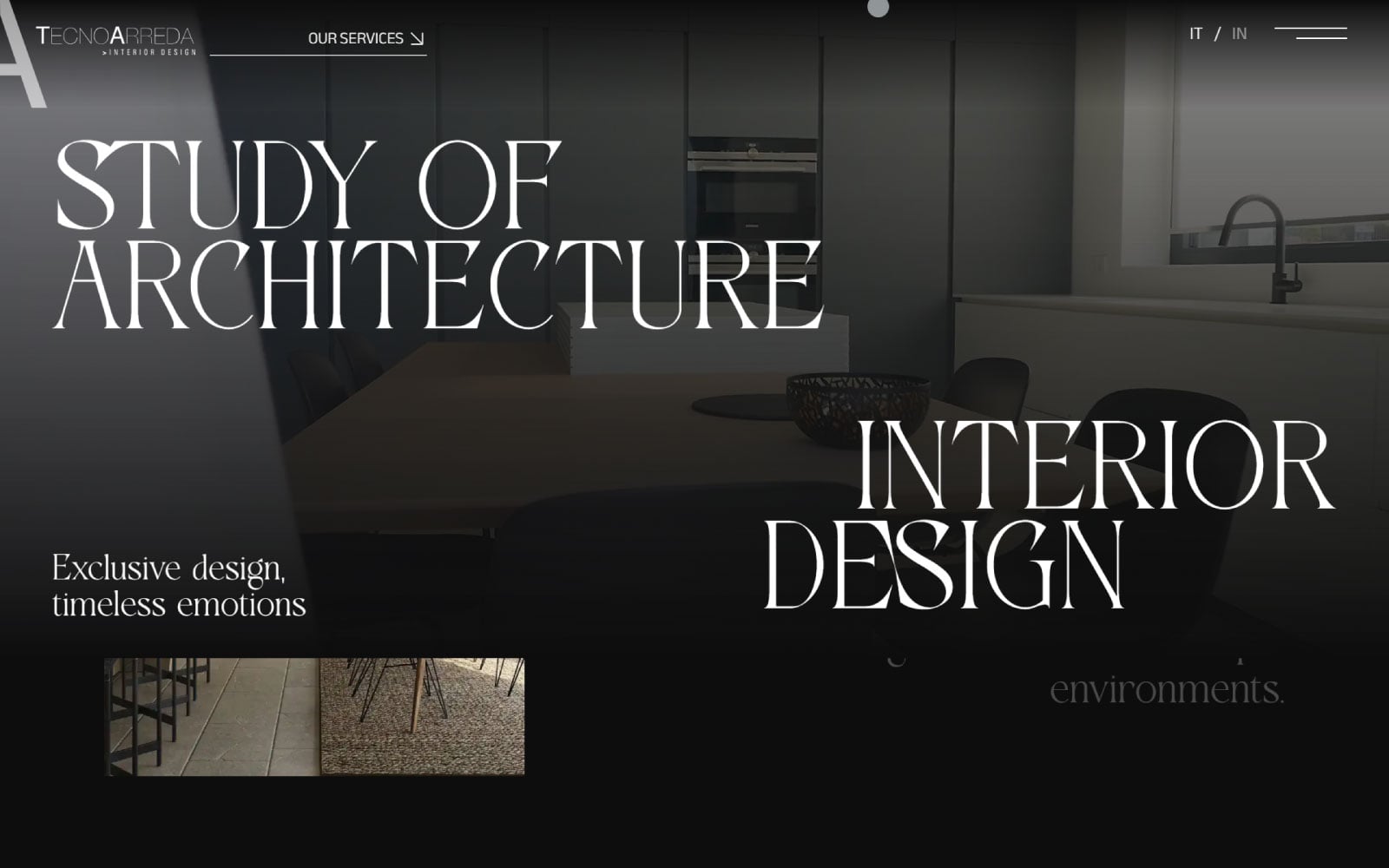 TecnoArreda — Italian Furniture — Web Development by Zenix UX